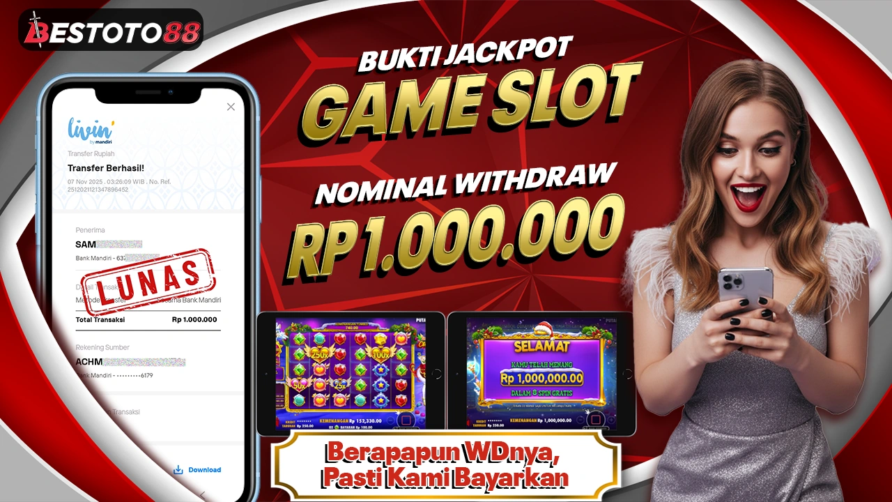 Starlight Christmas Di Bestoto88 Buka Pintu Jp, Berk**** Bawa Pulang Rp 1 Juta