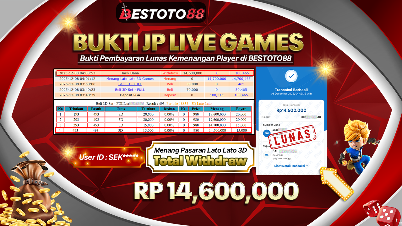 Bukan Sekadar Coba: Seko**** Tembus Rp 14,6 Juta Di 3D Lato Lato Bestoto88