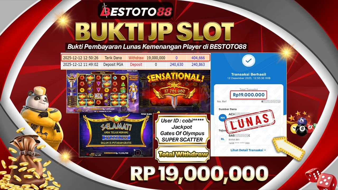 Room Gates Of Olympus Super Scatter Bestoto88 Lagi On Fire, Cobi**** Cairkan Rp 19 Juta
