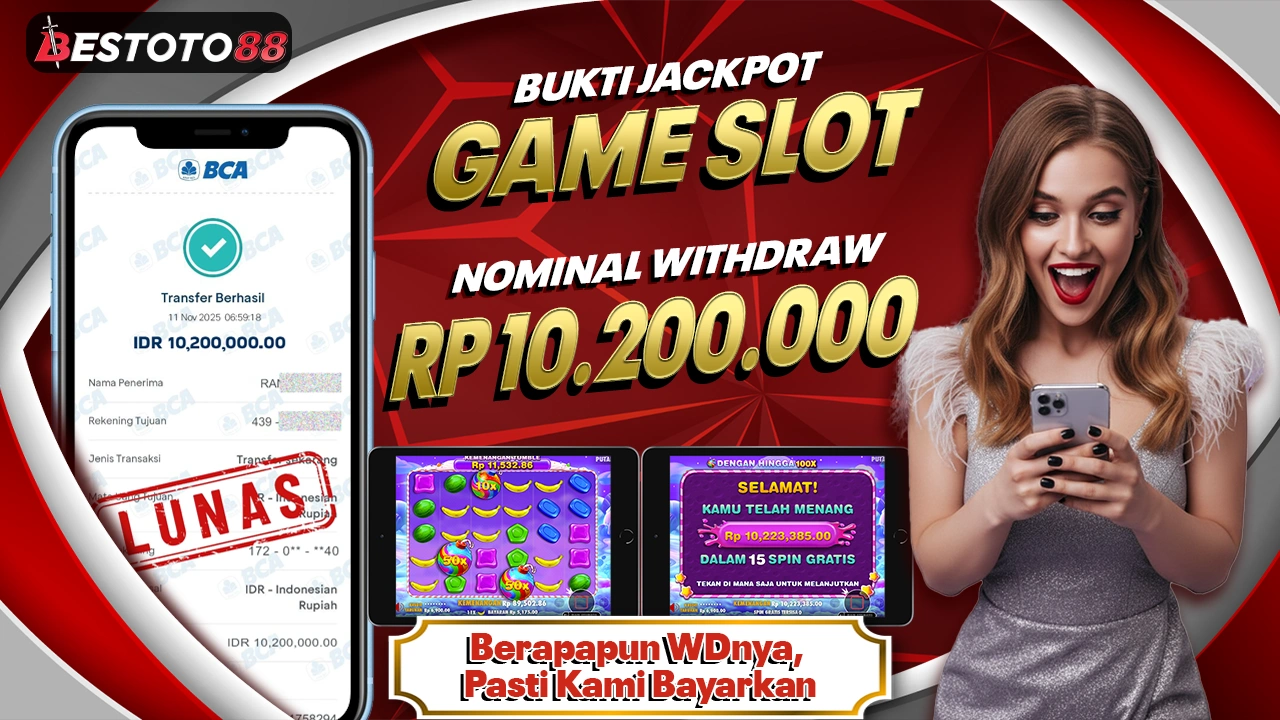 Nasa**** Kunci Rp 10,2 Juta Dari Sweet Bonanza Slot Bestoto88